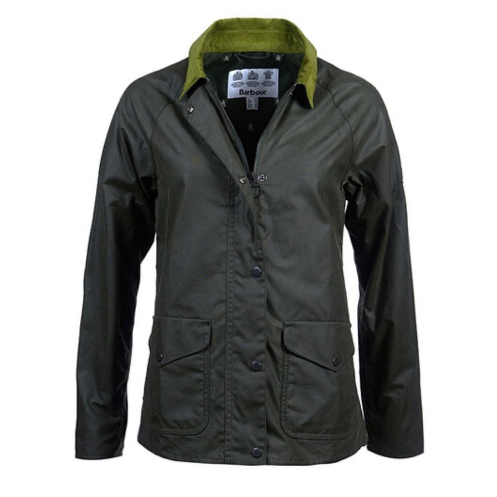 BARBOUR - Clifftop wax jacket. Female. US size 6.